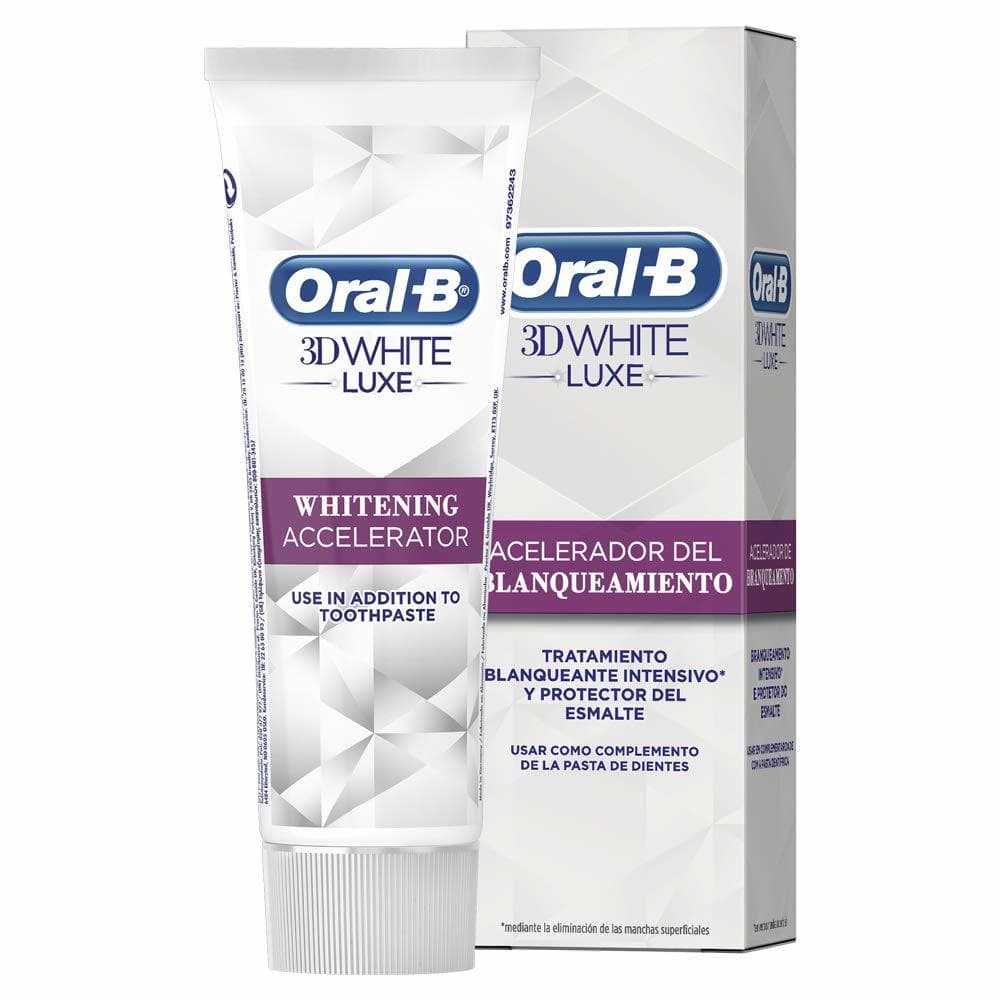 Beauty Oral-B 3D White Luxe Acelerador De Blanqueamiento