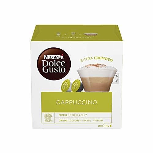 Product NESCAFÉ Dolce Gusto Café Cappuccino, Pack de 3 x 16 Cápsulas -