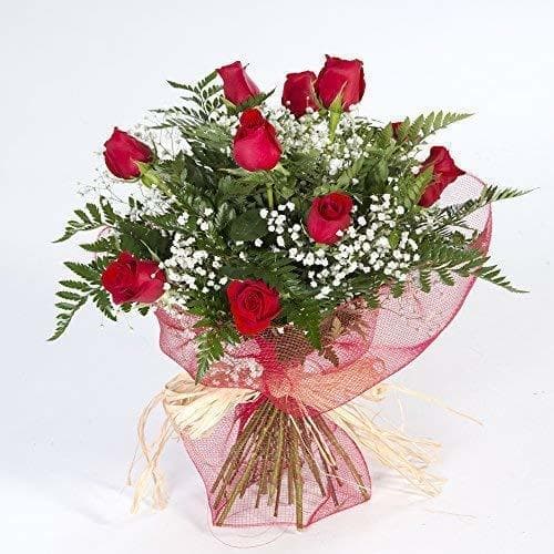 Product Ramo de 12 rosas rojas naturales FLORES FRESCAS-Entrega en 24 horas