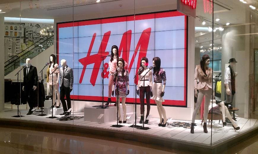 Place Loja H&M roupas e acessórios