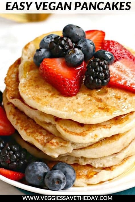 Fashion Vegan yogurt pancakes