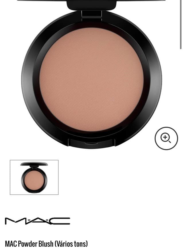 Fashion MAC Powder Blush - Cor Harmony