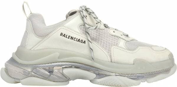 Moda Balenciaga Triple S clear sole sneaker 