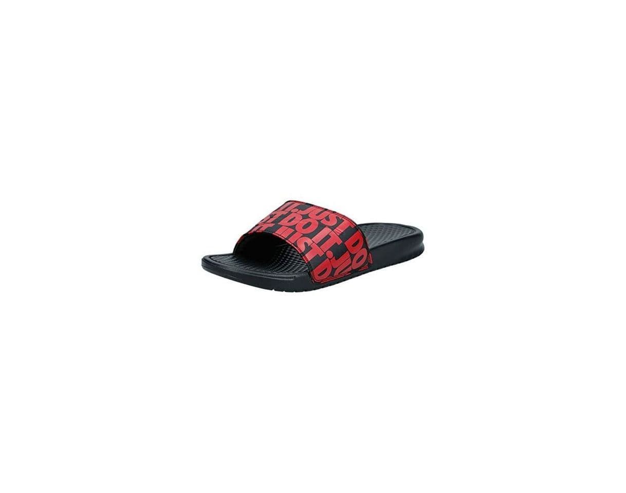 Product Nike Benassi JDI Print, Zapatos de Playa y Piscina para Hombre, Negro