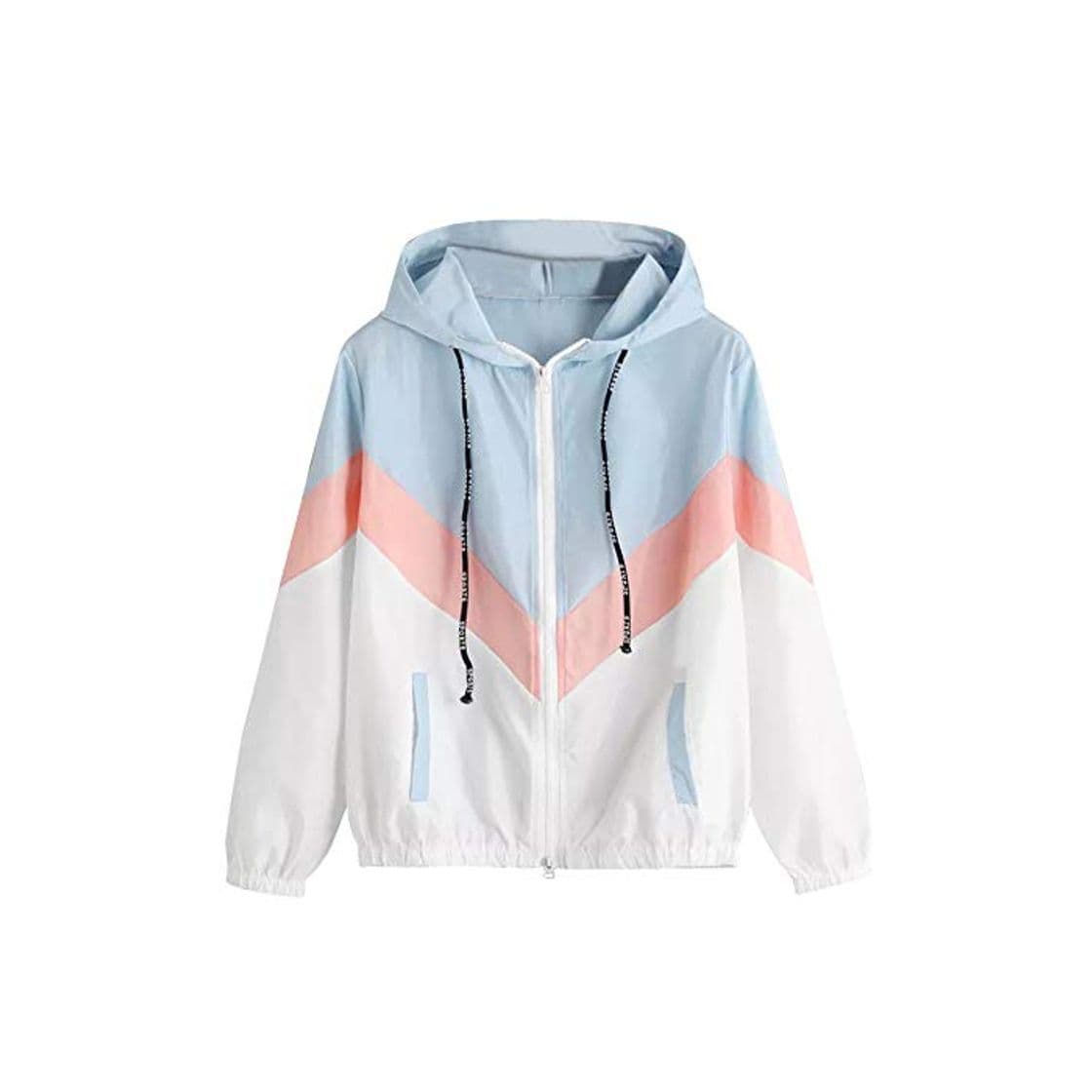 Producto Overdose Nuevo Modelo De Moda Mujeres Manga Larga Patchwork Piel Fina Trajes con Capucha Cremallera Casual Sport Coat Sudadera con Capucha Superior