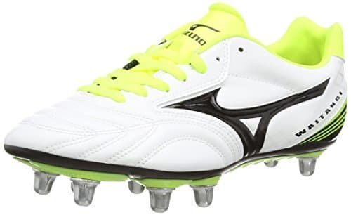 Place Mizuno Waitangi Ps - Botas de Rugby, color blanco