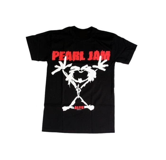 Product Coole-Fun-T-Shirts T-Shirt Pearl Jam-Stickman Camiseta