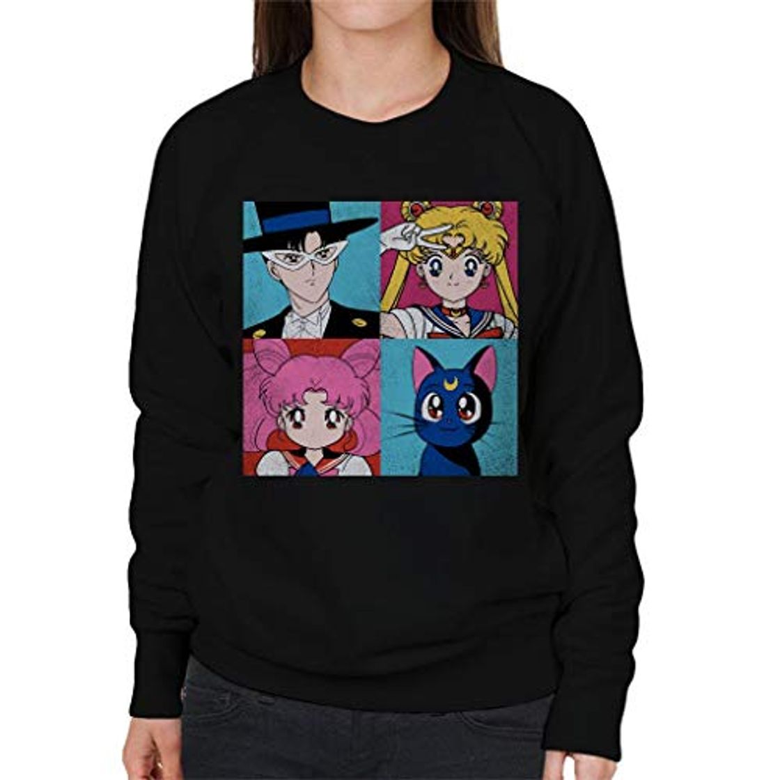 Moda Sailor Moon Warhol Women's Sweatshirt