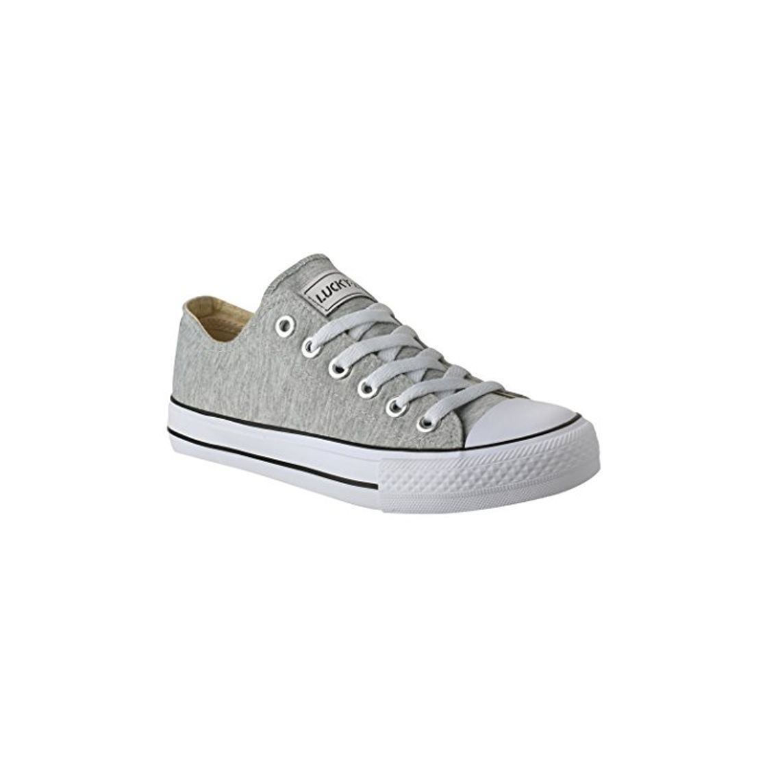 Product Elara Zapatilla de Deporte Unisex Low Top Textil Chunkyrayan 36-46 01-A-Grau-36