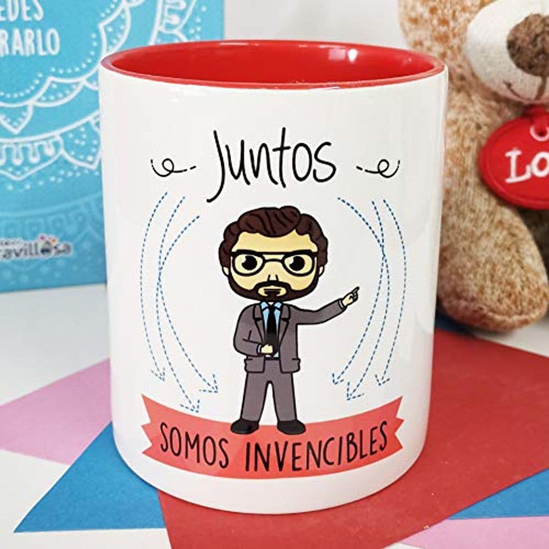 Product La Mente es Maravillosa - Taza con Frase y dibujo. Regalo original