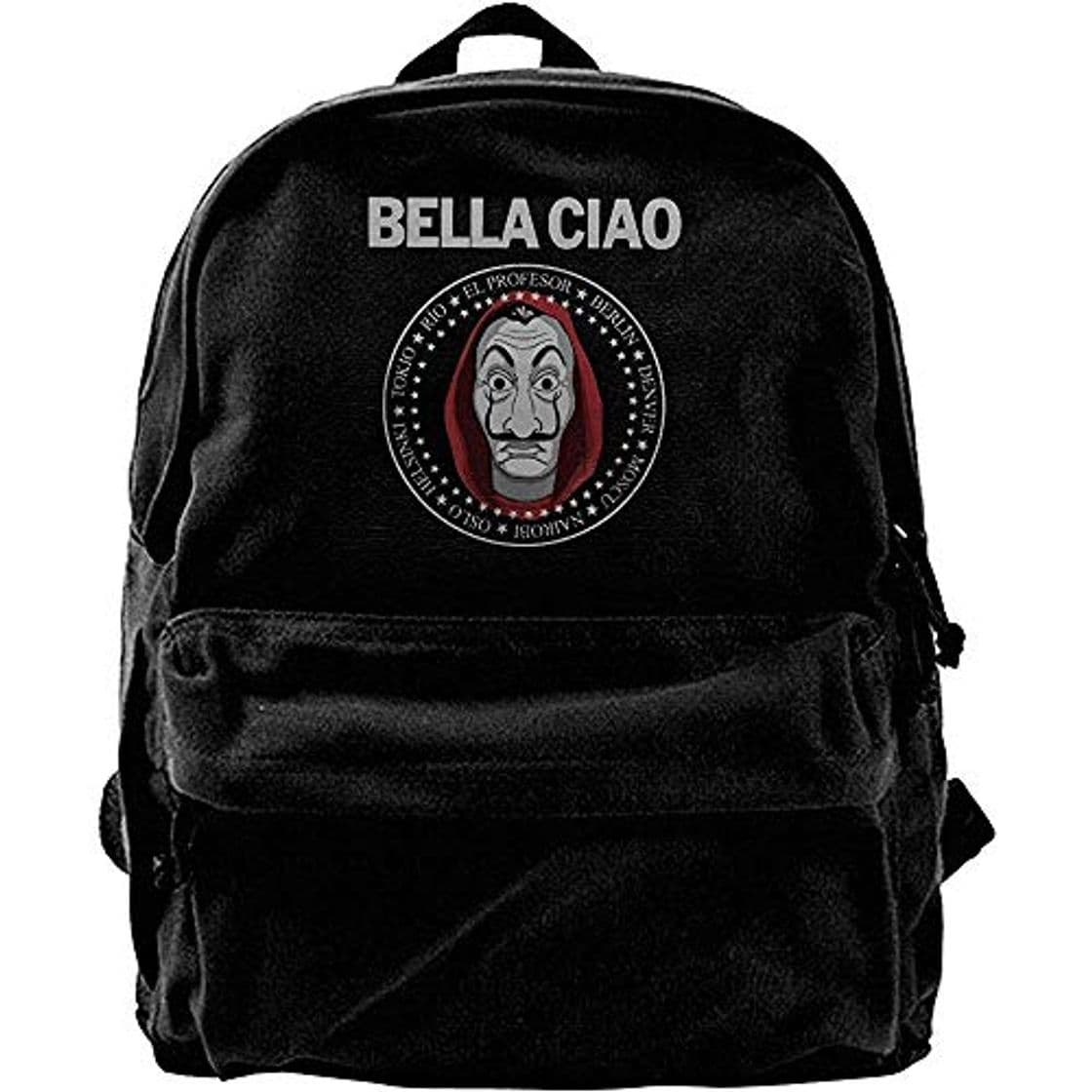 Producto Canvas Shoulder Bag,Casa De Papel Money Heist Bella Ciao Mochilas Escolares Atractivas