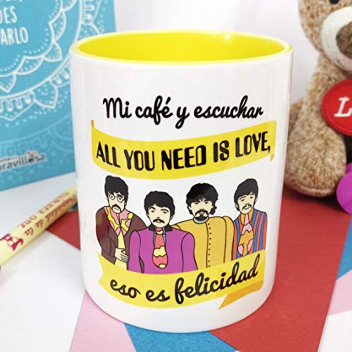 Producto La Mente es Maravillosa - Taza con Frase y dibujo. Regalo original