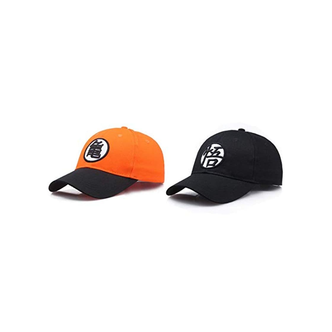 Fashion 2 Piezas Dragon Ball Z Goku Gorras de béisbol Sombreros para Hombres Mujeres Anime Dragonball Hiphop Ajustable Snapback Cap