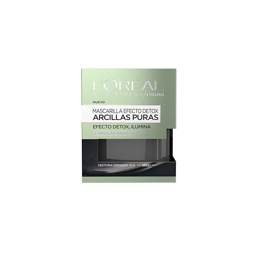 Beauty Arcillas Puras Mascarilla Detox, de L'Oreal Paris