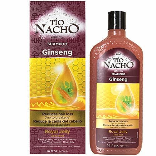 Beauty Tío Nacho Ginseng Jalea real Champú, 415 ml