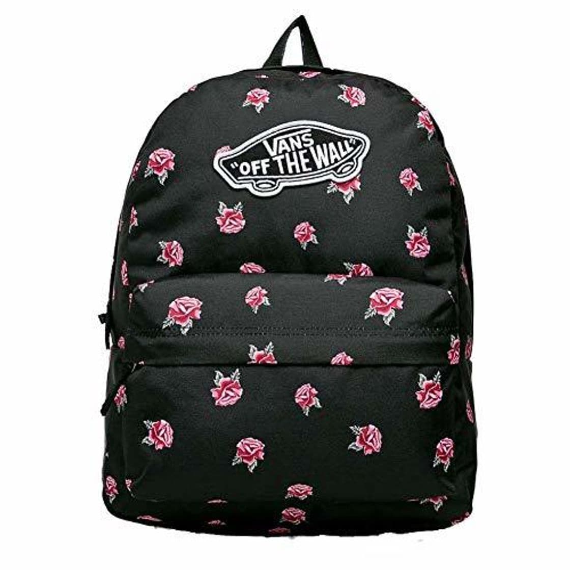 Moda Vans Realm Backpack Mochila Tipo Casual, 42 cm, 22 Liters, Negro