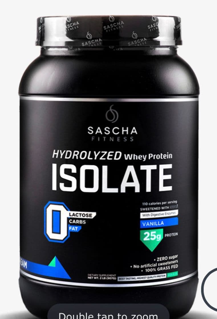 Product HYDROLYZED WHEY PROTEIN ISOLATE VANILLA – SaschaFitness