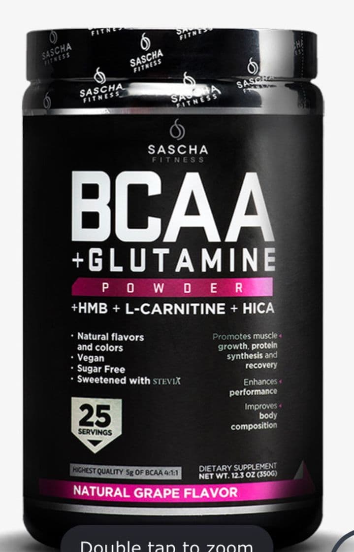 Product BCAA NATURAL GRAPE – SaschaFitness