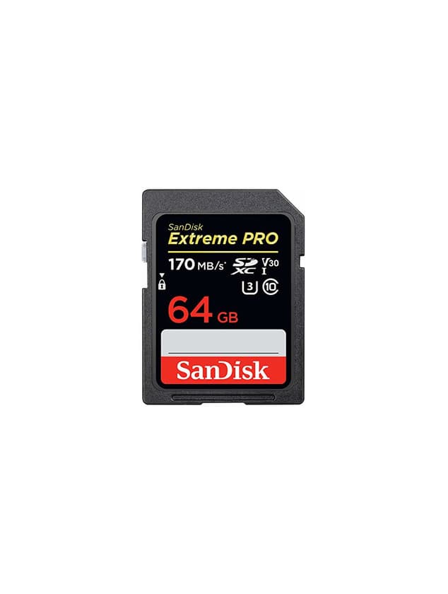 Electronic SanDisk Extreme Pro - Tarjeta de Memoria SDXC de 64 GB