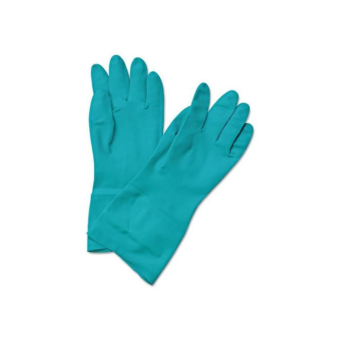 Belleza Chemical- and abrasion-resistant. - BOARDWALK * Flock-Lined Nitrile Gloves