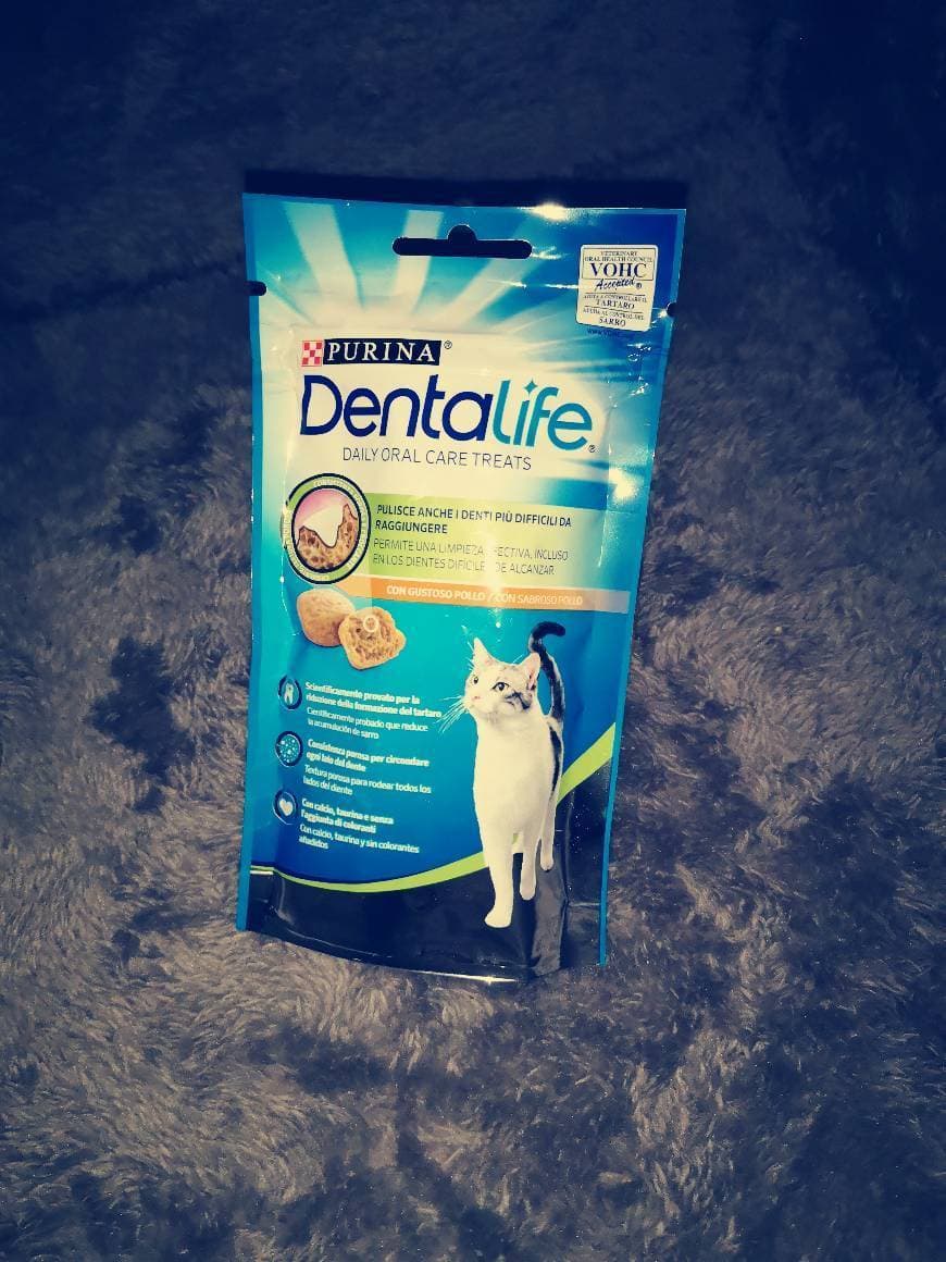 Producto Purina DentaLife Snack Dental para Gato con Sabor a Salmón 8 x