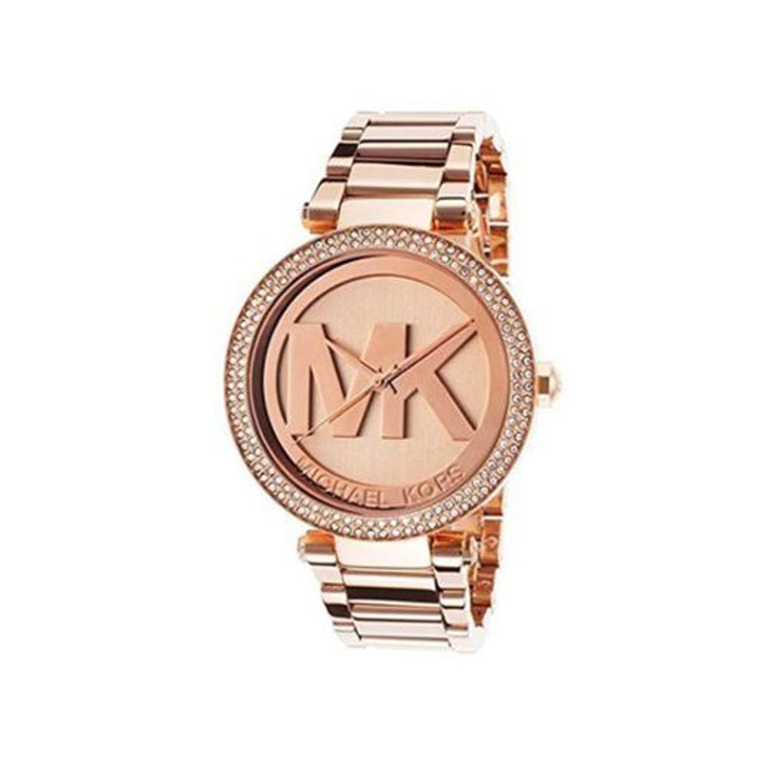 Moda Generic Michael KOR de la Mujer mk5865 Parker Rose Gold-Tone Reloj de Acero