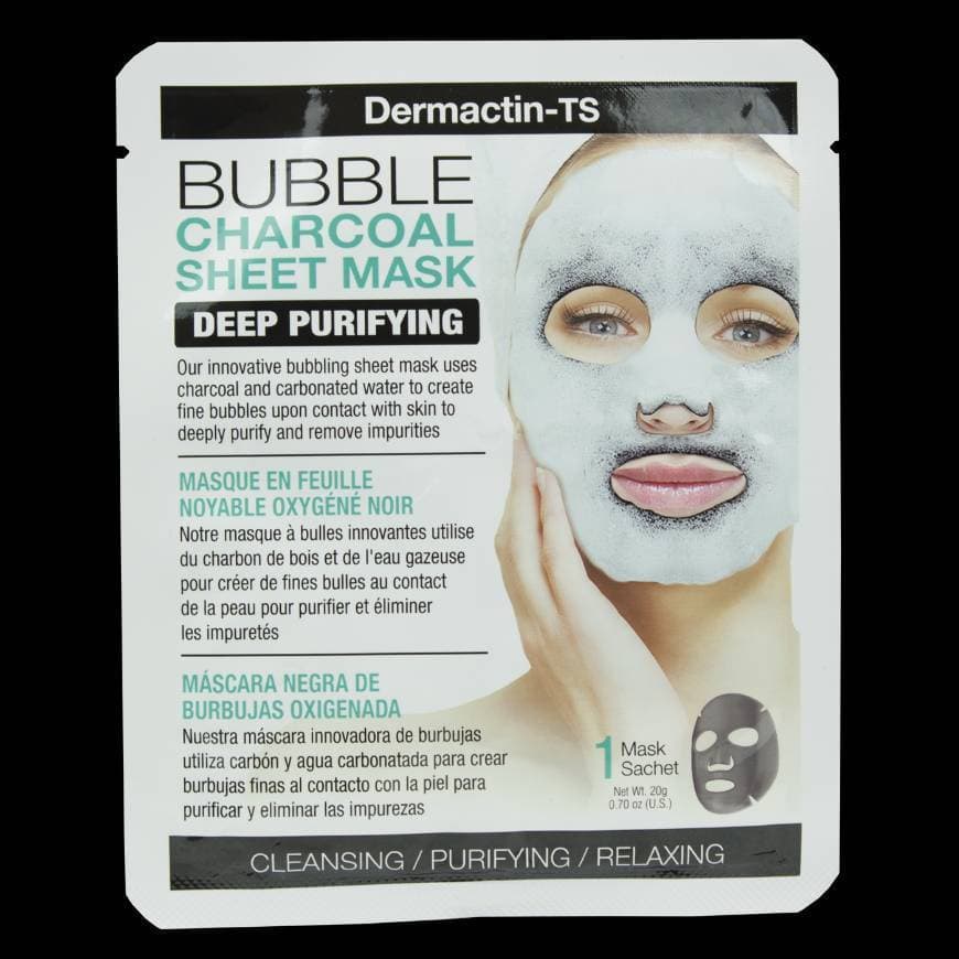 Producto Mascarilla burbujeante de carbón activado