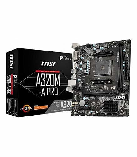 Electronic MSI A320M-A Pro - Placa Base AM4 Micro ATX AMD A320 A320M-A