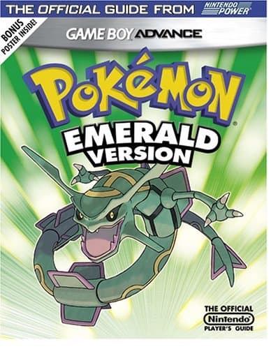 Product Official Nintendo Pokemon Emerald Player's Guide