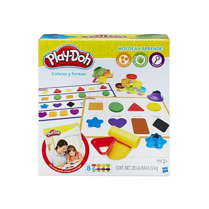 Product Play-Doh Aprende Colores y Formas, multicolor, 20 x 22 cm