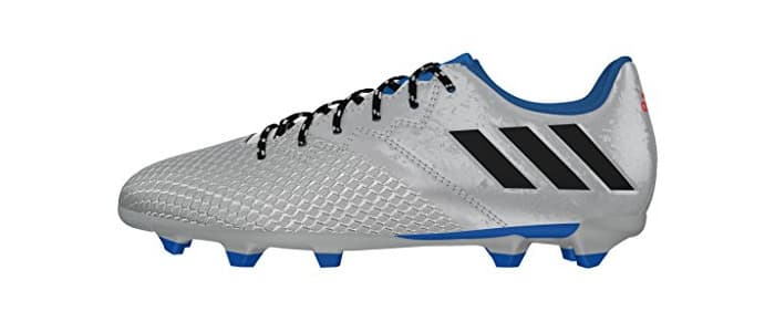 Moda adidas Messi 16.3 FG J, Botas de fútbol para Niños, Plata