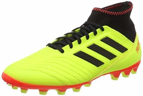 Moda adidas Predator 18.3 AG, Botas de fútbol para Hombre, Amarillo