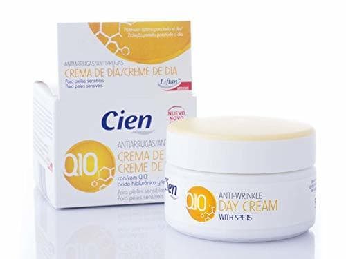 Beauty Crema Cien Q10 Antiarrugas con Vitamina E y Filtro UV 50 ml