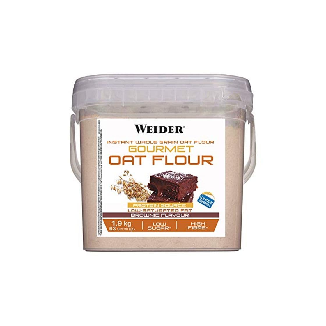 Producto Weider Oat Gourmet - Harina de Avena Integral, fuente de proteína con