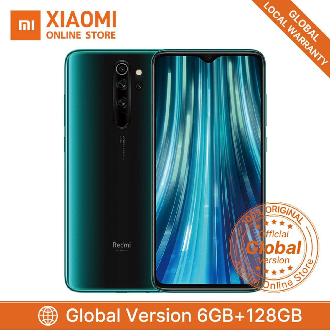 Moda ⭐ Xiaomi Redmi Note 8 Pro 6GB 128GB