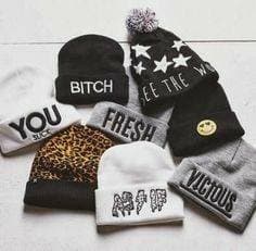 Moda Gorro Billie Eilish, Gorros de Punto, Gorro de Algodón, Gorro de Invierno