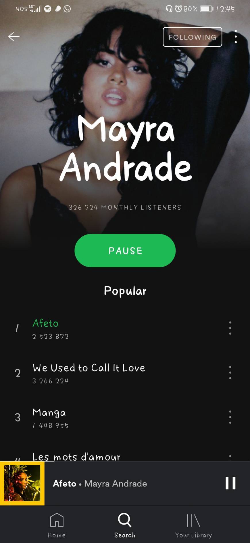 Canción Mayra Andrade