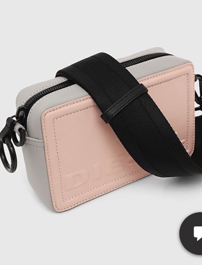 Product Square cross-body bag in leather