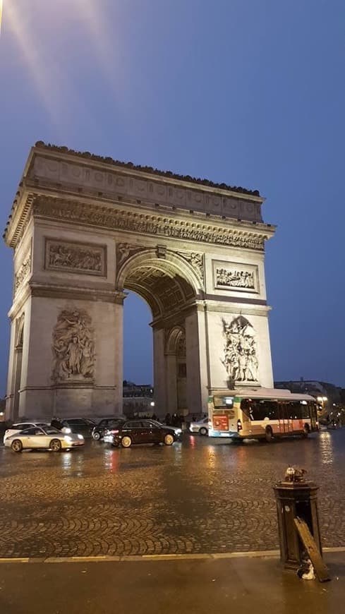 Lugar Arco de Triunfo de París