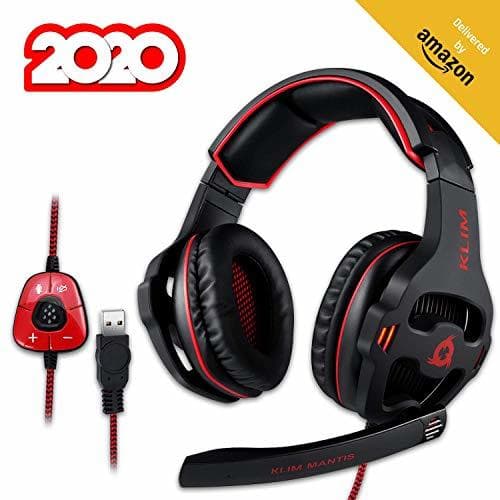 Place ⭐️ KLIM Mantis – Auriculares Gaming con Micro de Diadema – USB