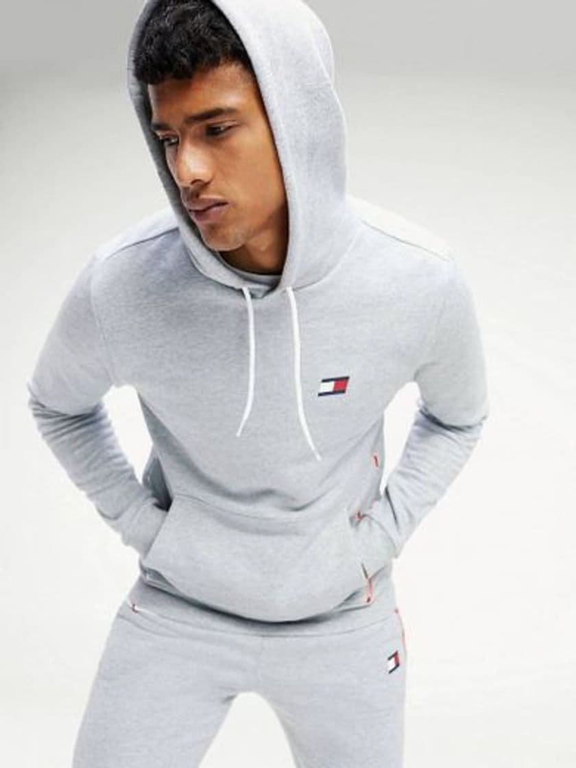 Fashion MOISTURE WICKING PIPING FLEECE HOODY