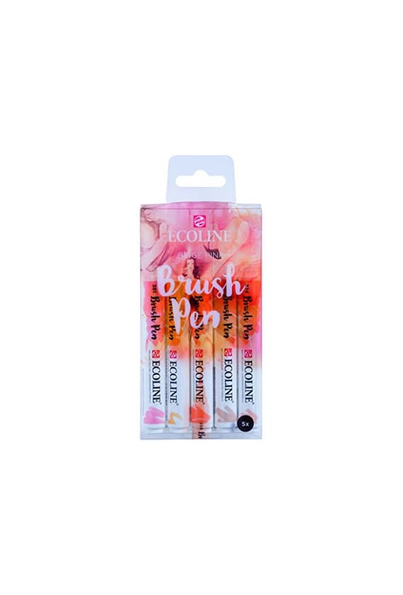 Product Talens Ecoline 5 brush pens "Beige Pink"