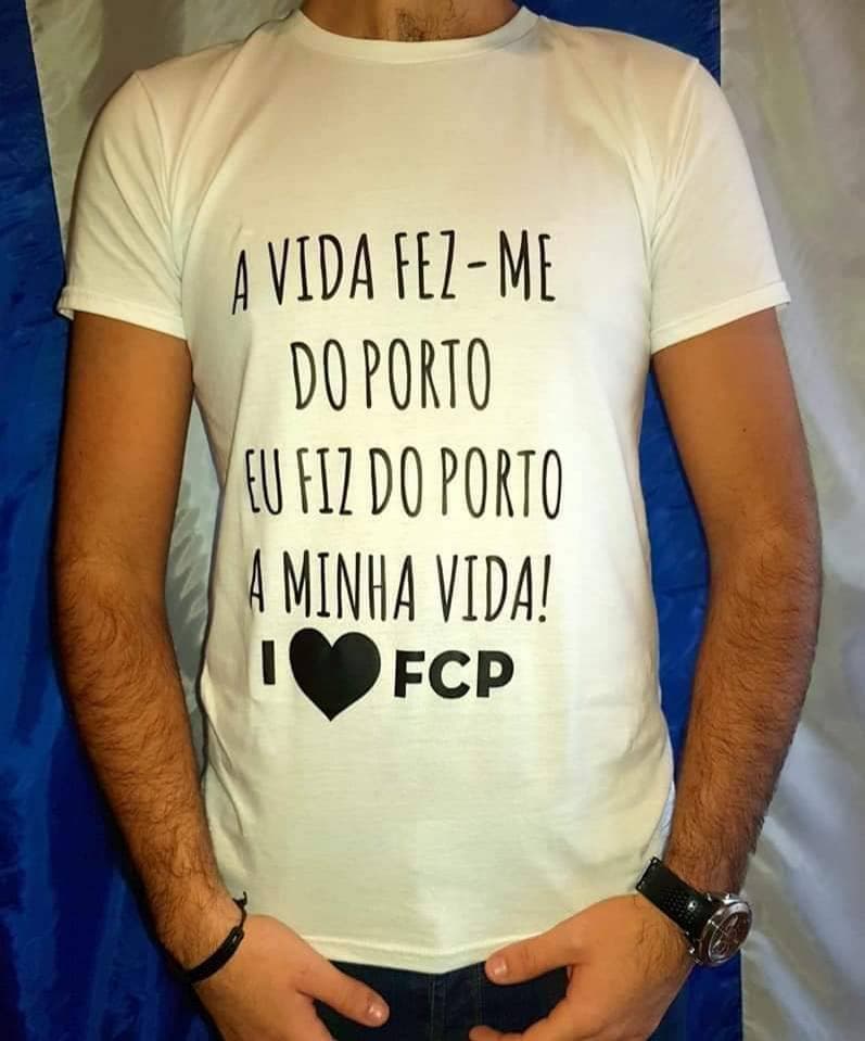 Fashion Camisola Frase I💙FCP