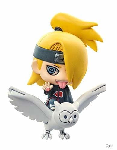 Place XFHJDM-WJ Estatuilla Naruto 6 unids/Set Akatsuki Mini Figuras de acción Zetsu Sasori