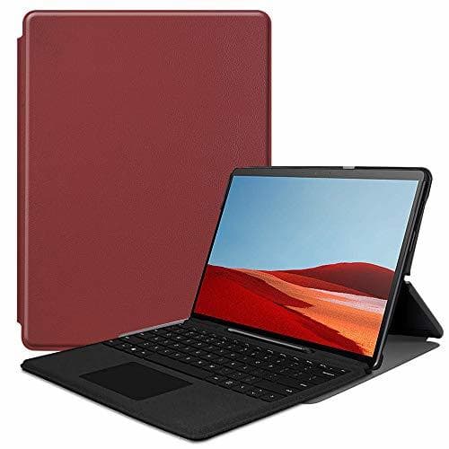 Electronic FindaGift Funda para Microsoft Surface Pro X 13 Inch PU Leather [A