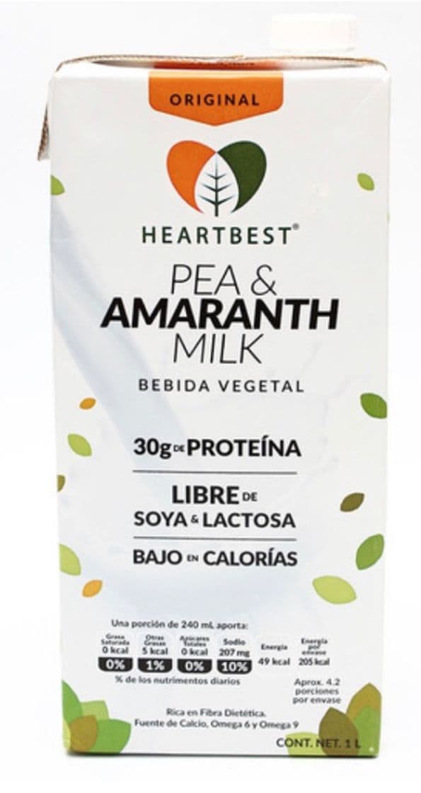 Producto Heartbest Leche de amaranto y chícharo