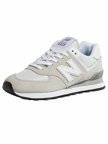 Fashion New Balance 574 Mujer Zapatillas Blanco