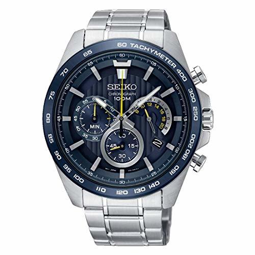 Producto Seiko Reloj cronógrafo para Hombre de Cuarzo con Correa en Acero Inoxidable