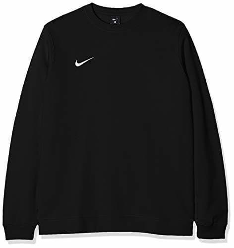 Fitness Nike M Crew Fleece Team Club 19 Sudadera, Hombre, Negro