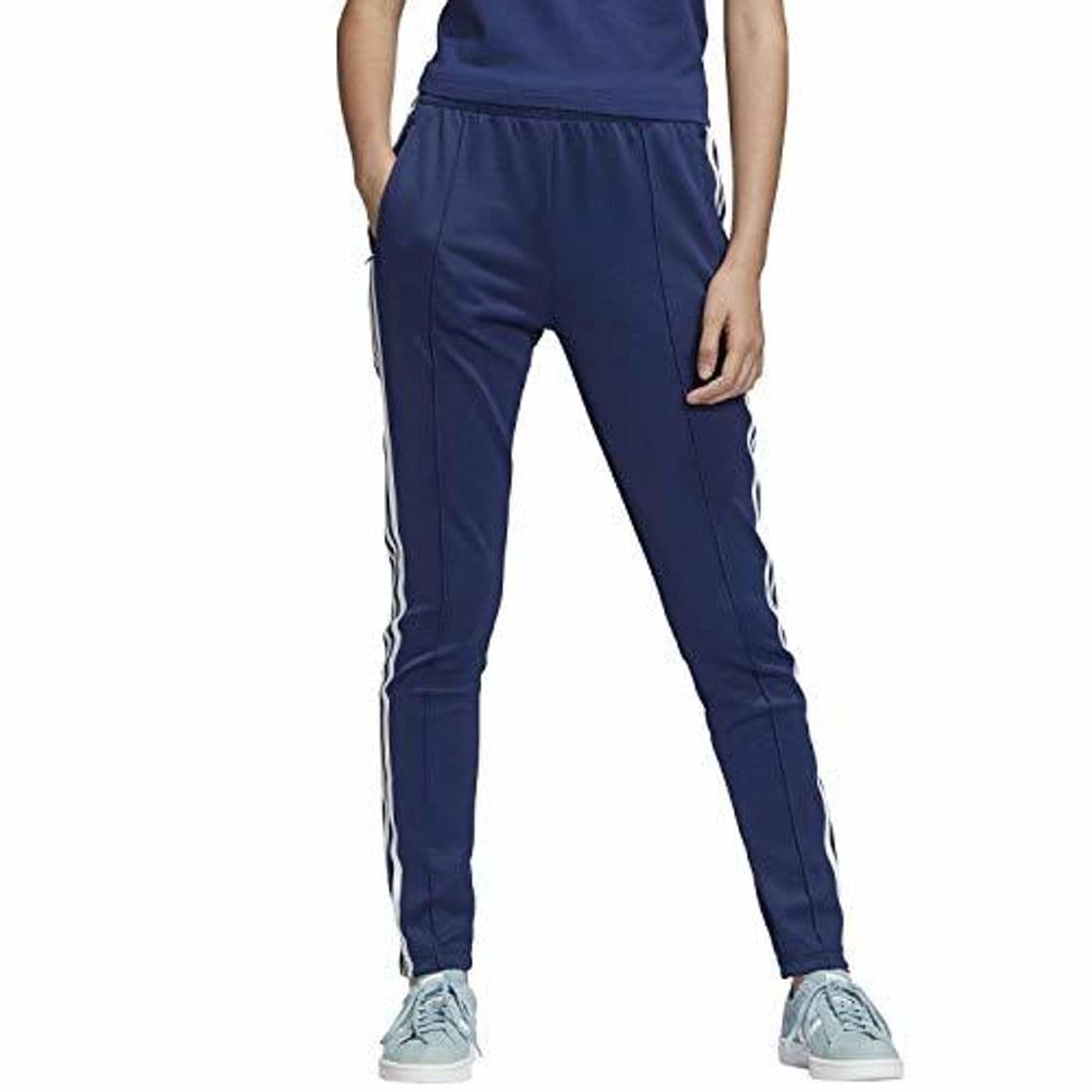 Fitness adidas SST TP Pantalón, Mujer, Azul